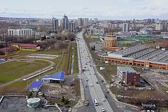 Вид в северном направлении