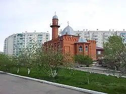 Красноярская соборная мечеть (вид сзади)