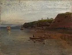 Саврасов А. К. Волга близ Городца. 1870 год