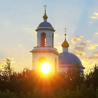Церковь Троицы Живоначальной в с. Крутченская Байгора