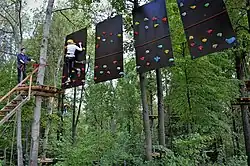 Скай-парк в парке «Горкинско-Ометьевский лес» (июль 2019)