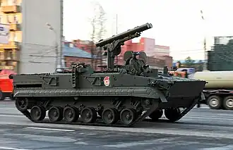 Боевая машина 9П157 «Хризантема» на шасси БМП-3.