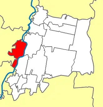 Белоозерский сельсовет на карте