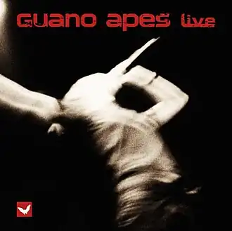 Обложка альбома Guano Apes «Live» (2003)