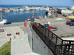 Рыбацкие шхуны в гавани Хиртсхальса