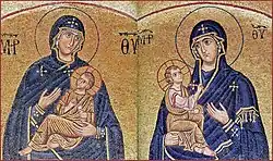 Образы Богородицы в рукавах трансепта