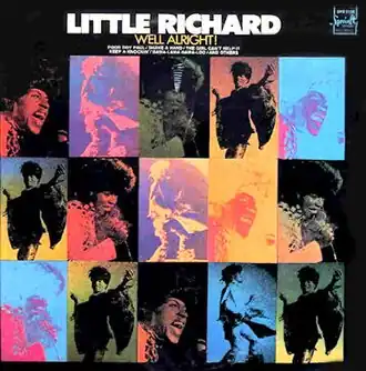 Обложка альбома Литла Ричарда «Well Alright!» (1970)