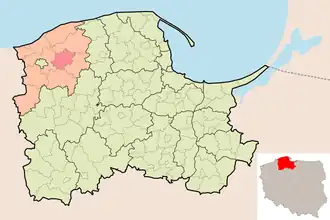 Дамница на карте