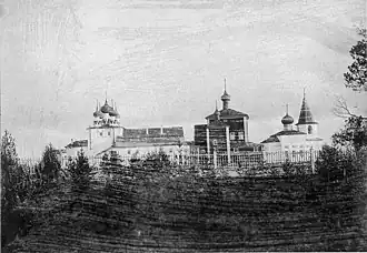 Вид с северной стороны. 1886 год.