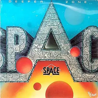 Обложка альбома Space «Deeper Zone» (1980)