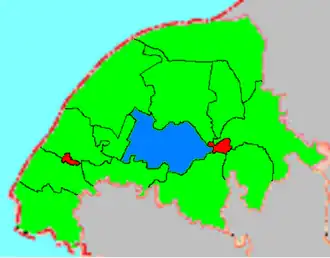 Войский сельсовет на карте