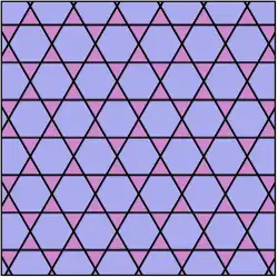 Тришестиугольный паркет 3.6.3.6