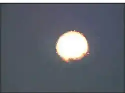 Уход ударной волны от шара