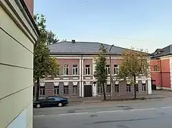 Памятное место, где проходило формирование великолукского народного ополчения