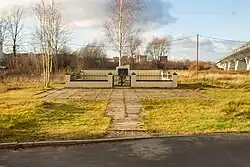 Братская могила 62 советских воинов, погибших в борьбе с фашистами