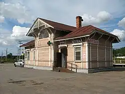 Здание вокзала ж/д станции Мариенбург