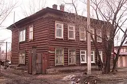 Дом, в котором в 1917-1918 гг. жили революционеры И.В. Присягин и М.К. Цаплин