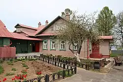 Дом, в котором в 1904 г. родился лётчик Валерий Павлович Чкалов. В доме — мемориальный музей В.П. Чкалова