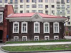 Жилой деревянный дом 1-этажный