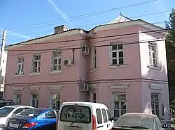 Здание, где размещалась публичная библиотека