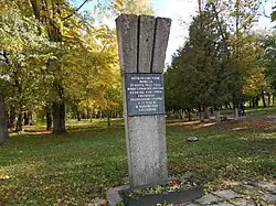 Место казни ржевских подпольщиков А. Телешева, В. Новоженова, А. Белякова