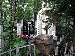 Могила Всеволода Никаноровича Иванова (1888-1971), русского советского писателя