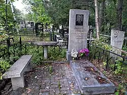 Могила Николая Михайловича Искрина (1918-1985), Героя Советского Союза