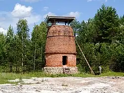 Печь для обжига известняка