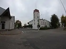 Пожарное депо с каланчой