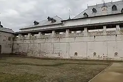 Западное прясло южной крепостной стены