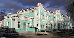 Здание железнодорожного вокзала