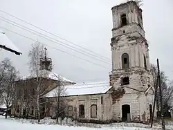 Троицкая церковь с остатками живописи