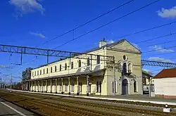 Здание железнодорожного вокзала
