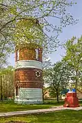 Водонапорная башня станции Спас-Деменск