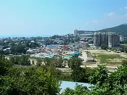 Вид на Лазаревское