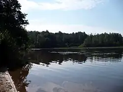 Озеро Перетно, местечко Савинский мост