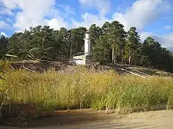 Маяк в Раннапунгерья на северном берегу Чудского озера